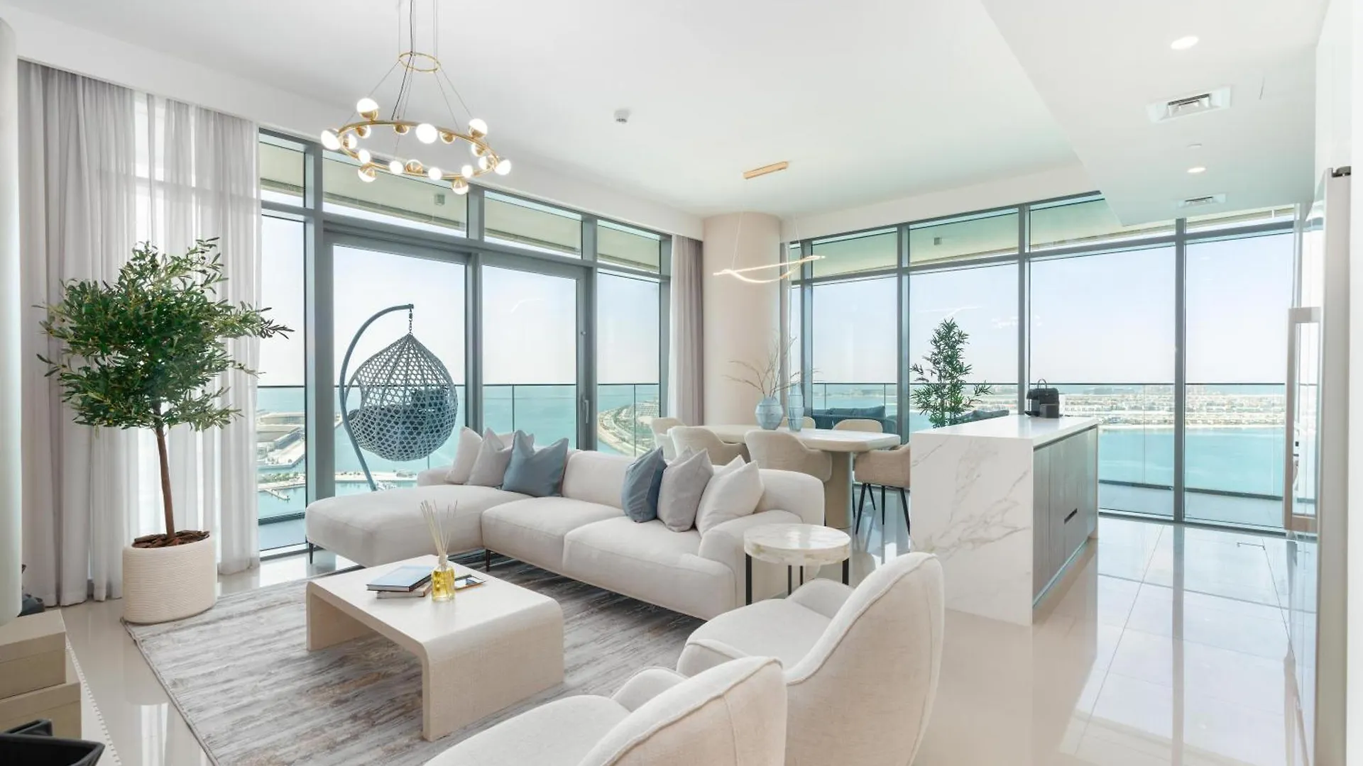 Beach Vista 2 - Beachfront Stunning - Full Sea Views Dubai 0*,